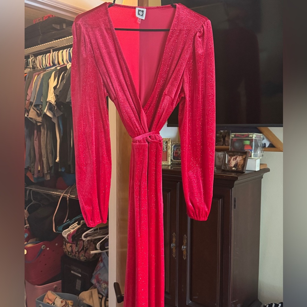 Anne Klein Vibrant Red Dress